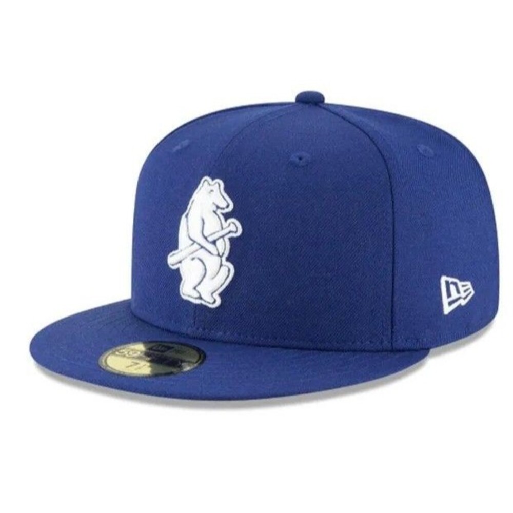 New Era Chicago Cubs 1914 Cooperstown Collection 59FIFTY Fitted Hat Size 7 1/8